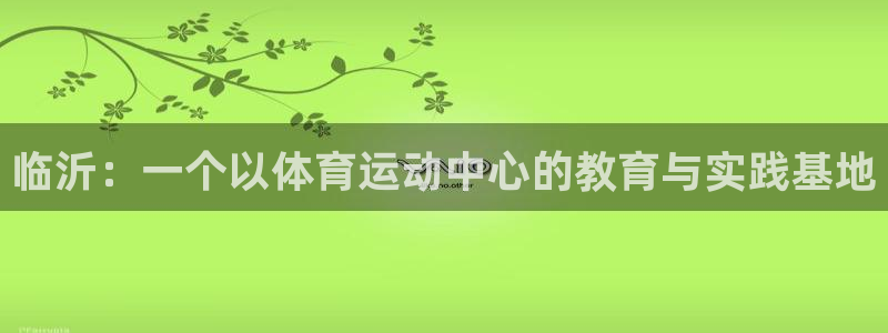 MK体育官网下载平台：临沂：一个以体育运动中心的教育